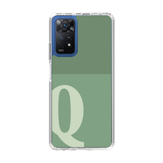 Slim Protection Case［ Original - initial two tone - Q green ］