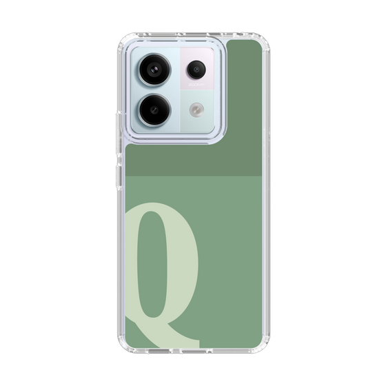 Slim Protection Case［ Original - initial two tone - Q green ］