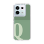 Slim Protection Case［ Original - initial two tone - Q green ］