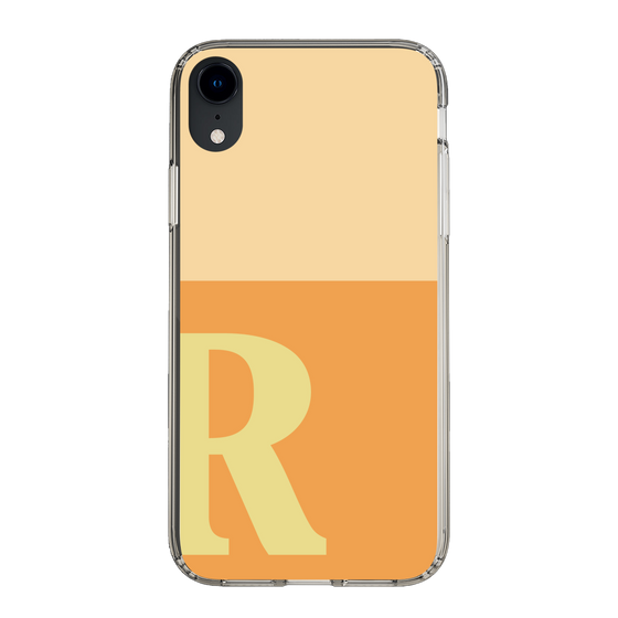 Slim Protection Case［ Original - initial two tone - R orange ］