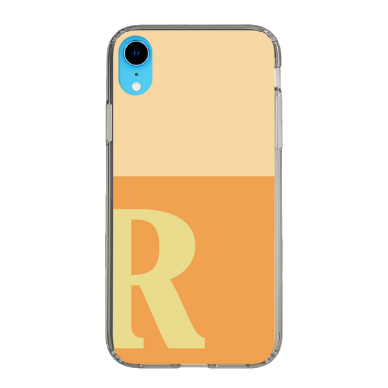 Slim Protection Case［ Original - initial two tone - R orange ］