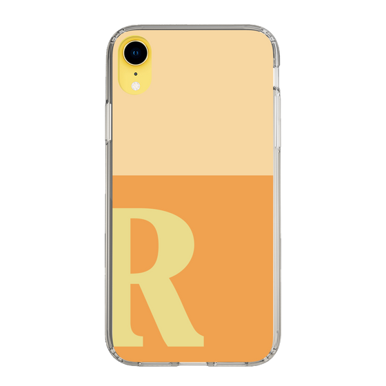 Slim Protection Case［ Original - initial two tone - R orange ］