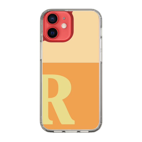 Slim Protection Case［ Original - initial two tone - R orange ］