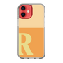 Slim Protection Case［ Original - initial two tone - R orange ］