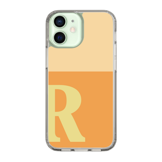 Slim Protection Case［ Original - initial two tone - R orange ］