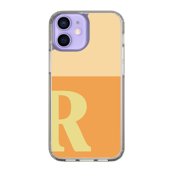 Slim Protection Case［ Original - initial two tone - R orange ］