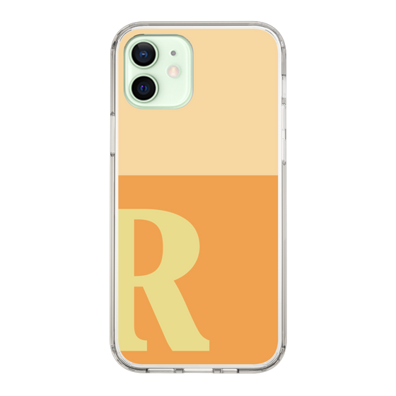 Slim Protection Case［ Original - initial two tone - R orange ］