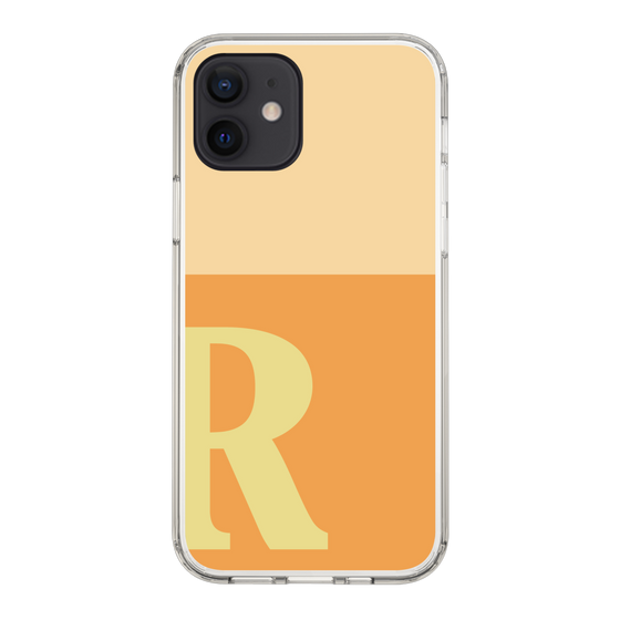 Slim Protection Case［ Original - initial two tone - R orange ］