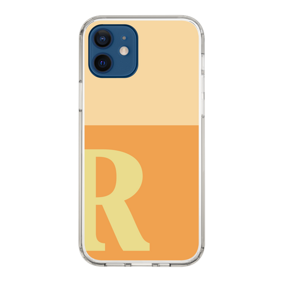Slim Protection Case［ Original - initial two tone - R orange ］