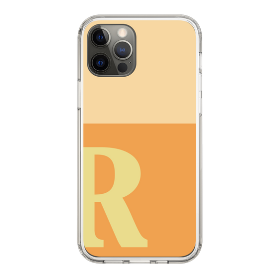 Slim Protection Case［ Original - initial two tone - R orange ］