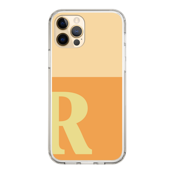 Slim Protection Case［ Original - initial two tone - R orange ］