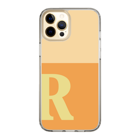 Slim Protection Case［ Original - initial two tone - R orange ］