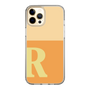Slim Protection Case［ Original - initial two tone - R orange ］