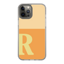 Slim Protection Case［ Original - initial two tone - R orange ］
