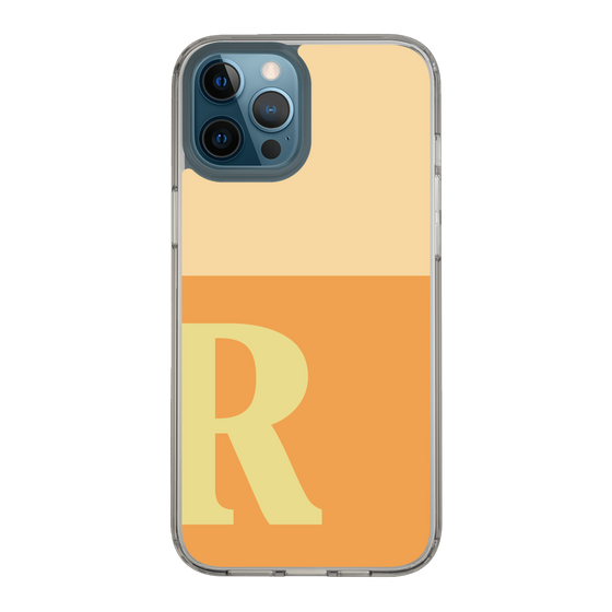 Slim Protection Case［ Original - initial two tone - R orange ］
