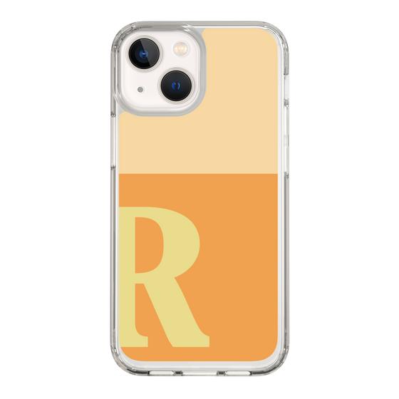 Slim Protection Case［ Original - initial two tone - R orange ］