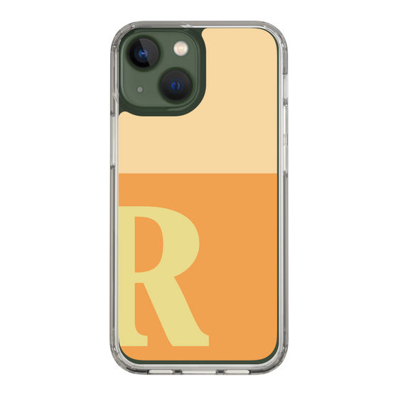 Slim Protection Case［ Original - initial two tone - R orange ］