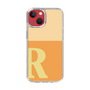 Slim Protection Case［ Original - initial two tone - R orange ］
