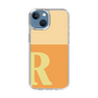 Slim Protection Case［ Original - initial two tone - R orange ］