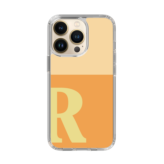 Slim Protection Case［ Original - initial two tone - R orange ］