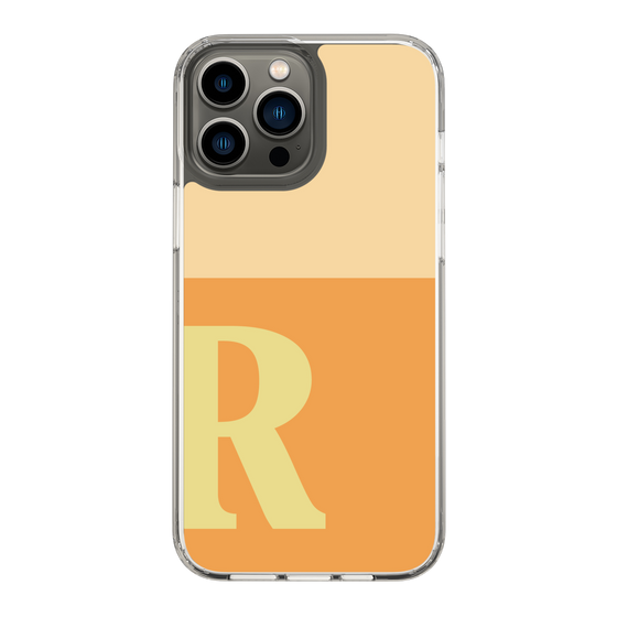 Slim Protection Case［ Original - initial two tone - R orange ］