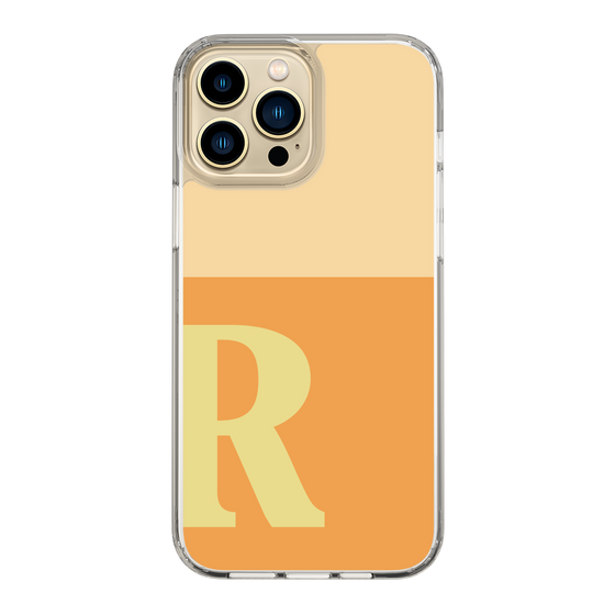 Slim Protection Case［ Original - initial two tone - R orange ］
