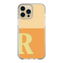Slim Protection Case［ Original - initial two tone - R orange ］
