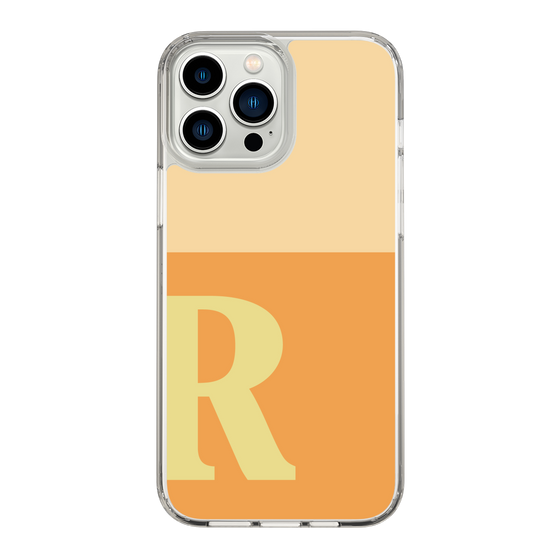 Slim Protection Case［ Original - initial two tone - R orange ］