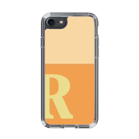 Slim Protection Case［ Original - initial two tone - R orange ］