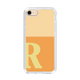 Slim Protection Case［ Original - initial two tone - R orange ］