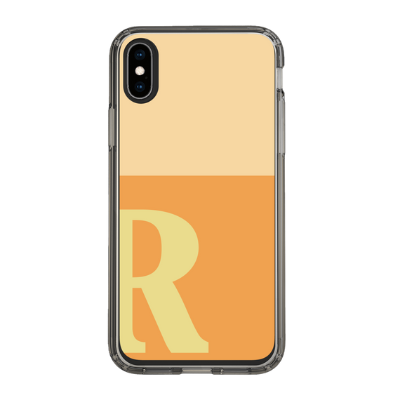 Slim Protection Case［ Original - initial two tone - R orange ］