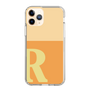 Slim Protection Case［ Original - initial two tone - R orange ］