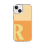 Slim Protection Case［ Original - initial two tone - R orange ］