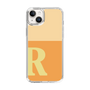 Slim Protection Case［ Original - initial two tone - R orange ］