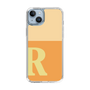 Slim Protection Case［ Original - initial two tone - R orange ］