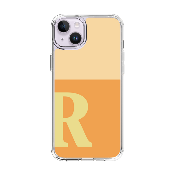 Slim Protection Case［ Original - initial two tone - R orange ］