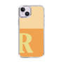 Slim Protection Case［ Original - initial two tone - R orange ］