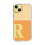 Slim Protection Case［ Original - initial two tone - R orange ］