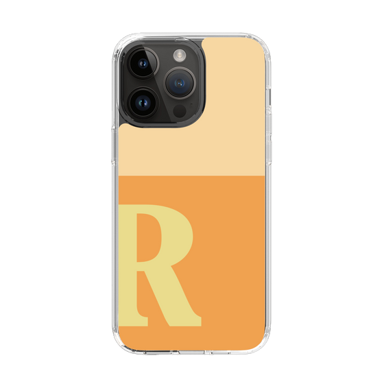 Slim Protection Case［ Original - initial two tone - R orange ］