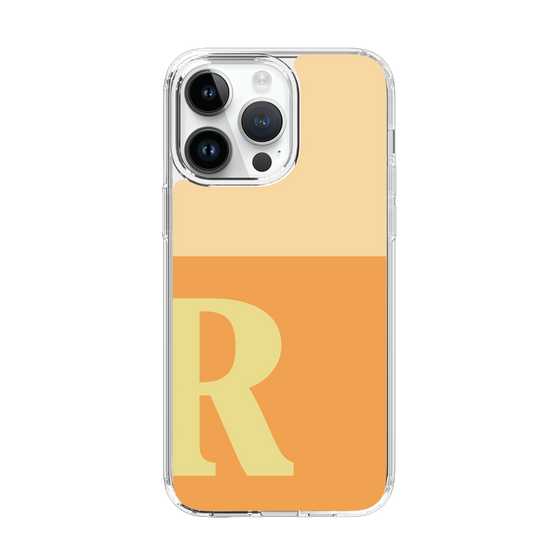 Slim Protection Case［ Original - initial two tone - R orange ］