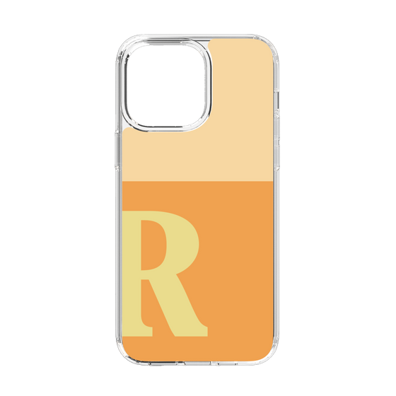 Slim Protection Case［ Original - initial two tone - R orange ］