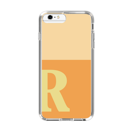 Slim Protection Case［ Original - initial two tone - R orange ］