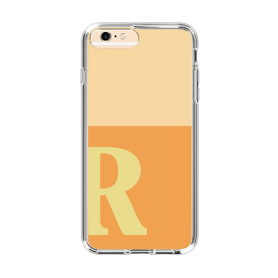 Slim Protection Case［ Original - initial two tone - R orange ］