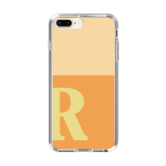 Slim Protection Case［ Original - initial two tone - R orange ］