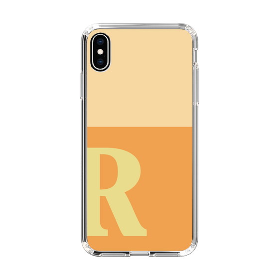 Slim Protection Case［ Original - initial two tone - R orange ］