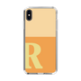Slim Protection Case［ Original - initial two tone - R orange ］