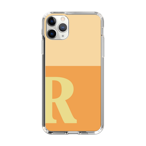 Slim Protection Case［ Original - initial two tone - R orange ］