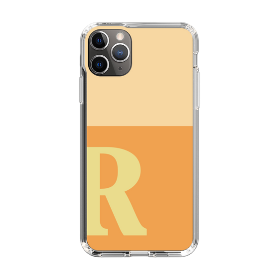 Slim Protection Case［ Original - initial two tone - R orange ］