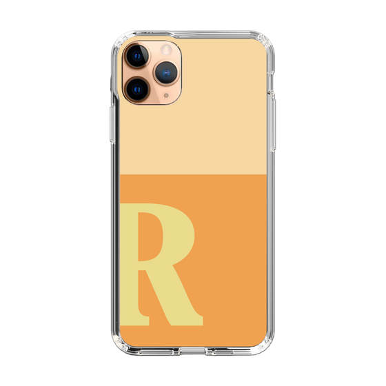 Slim Protection Case［ Original - initial two tone - R orange ］
