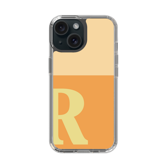 Slim Protection Case［ Original - initial two tone - R orange ］
